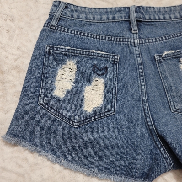 Show Me Your Mumu Dallas High Waisted Short Women's Size 27 Medium Wash - Picture 6 of 15